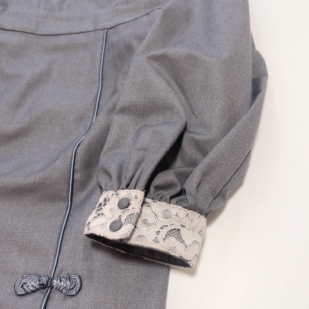 美品 PAMEO POSE Shenfa Longsleeve Dress M