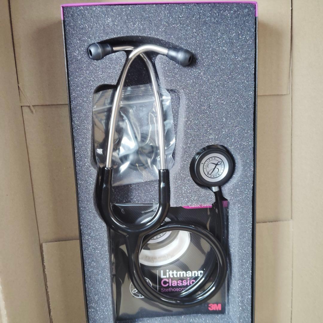 zk2754 Littmann Classic III 聴診器 黒