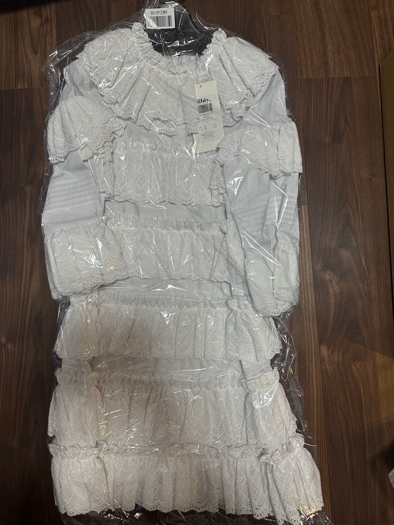 Bibiy.MILLIELACEDRESSフリルワンピース