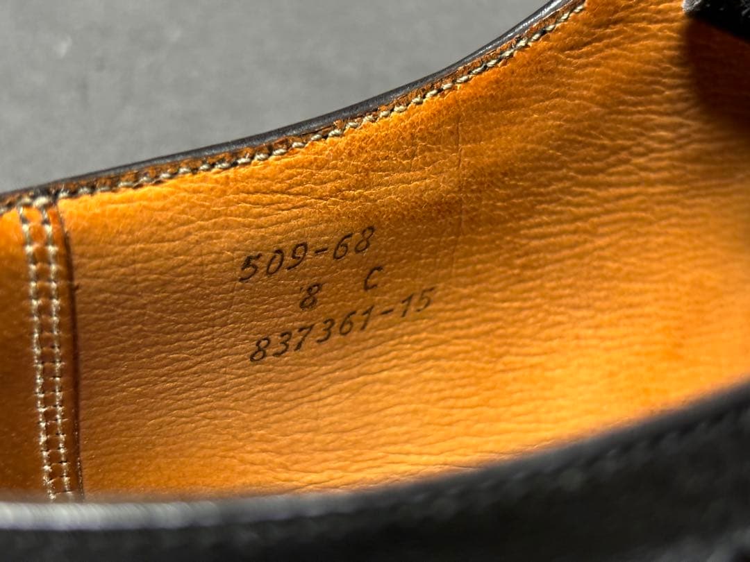 f*5様 J.M.WESTON プレーントゥ カーフ ブラック 8C　26cm