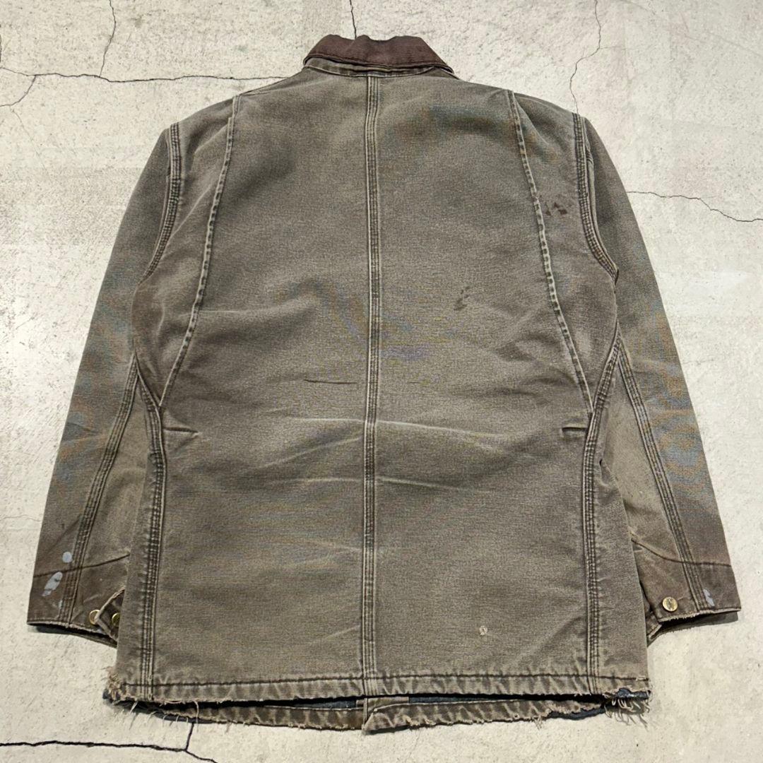雰囲気◎　カーハート　ミシガンチョアコート　carhartt　M ブラウン