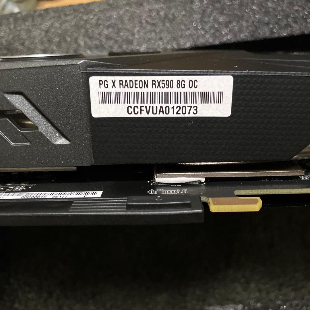 グラフィックボード・グラボ・ビデオカード ASRock Radeon RX 590 8G OC