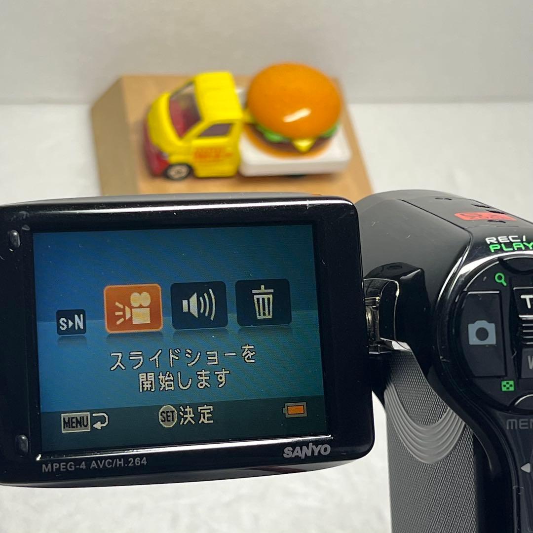 ☆人気稀少☆SANYOデジタルムービーカメラXacti DMX-CG9ブラック