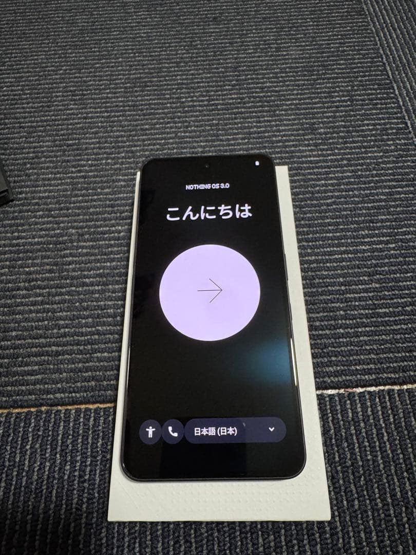 【国内版】Nothing Phone (3a) 12GB 256GB Simフリ