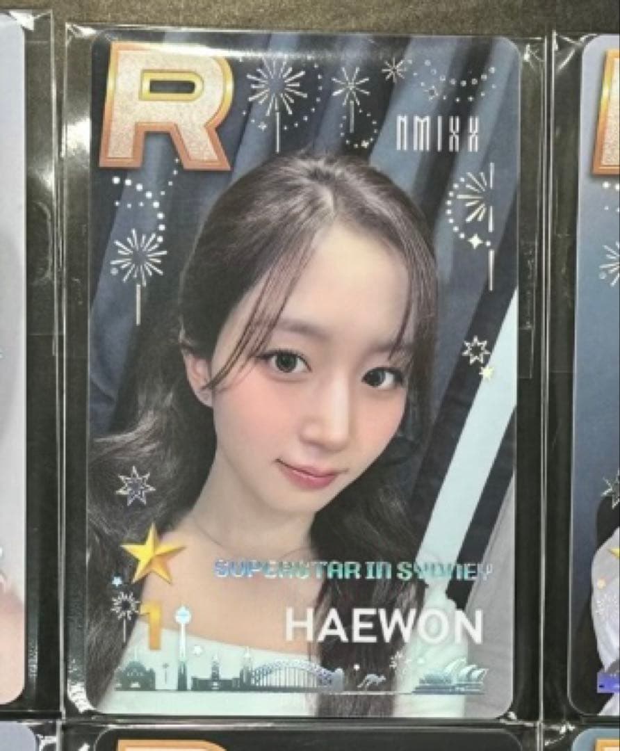 NMIXX ヘウォン SUPERSTAR SSJYP シドニー限定 PVCトレカ