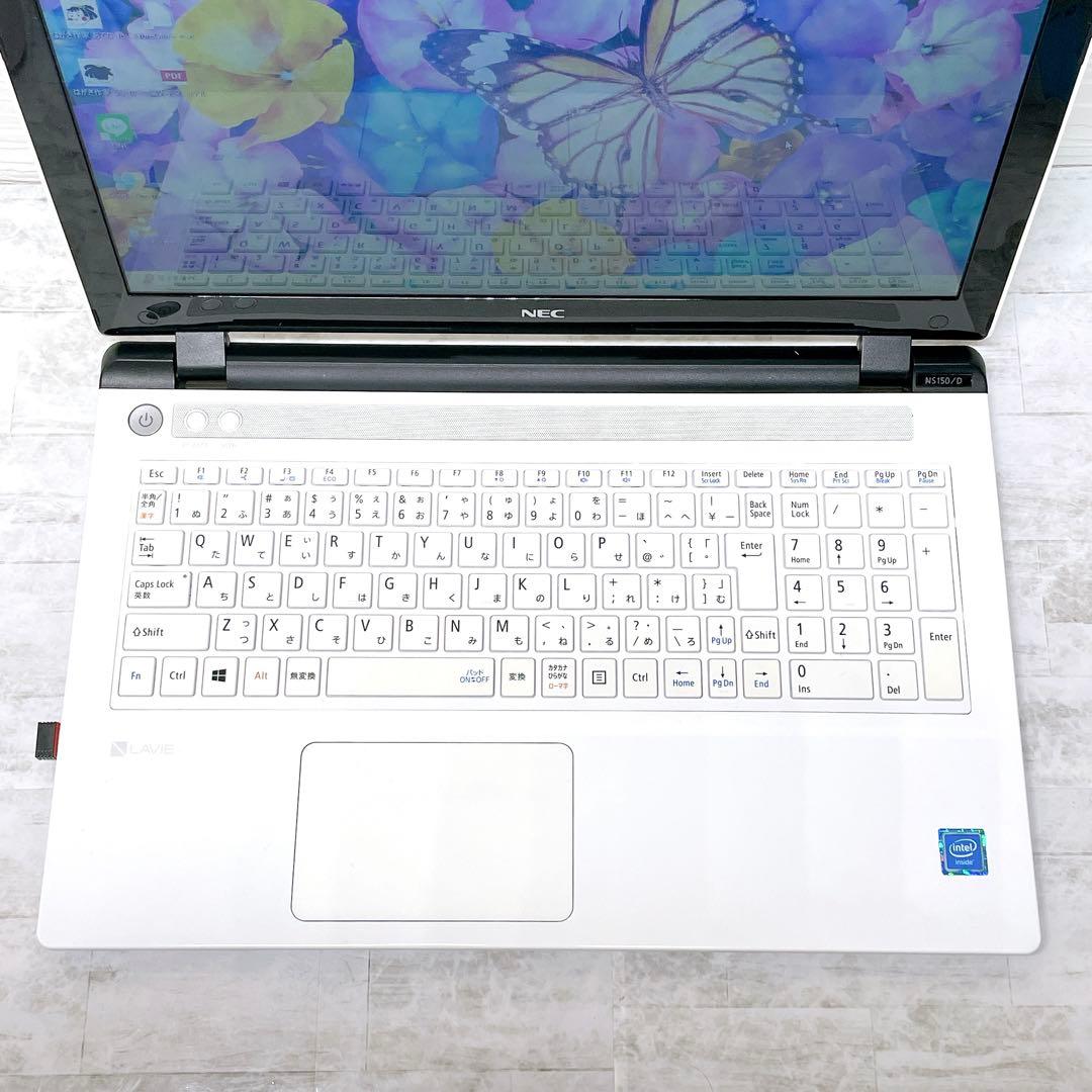 美品❤高速起動 NEC SSD Win11 ノートパソコン DVD カメラ