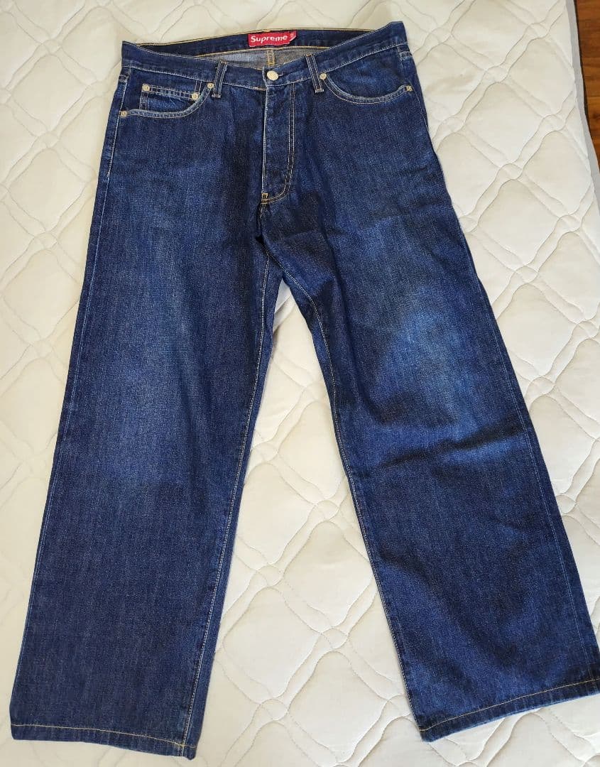 supreme 赤耳デニム USA製