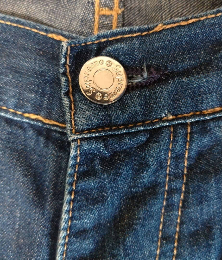 supreme 赤耳デニム USA製