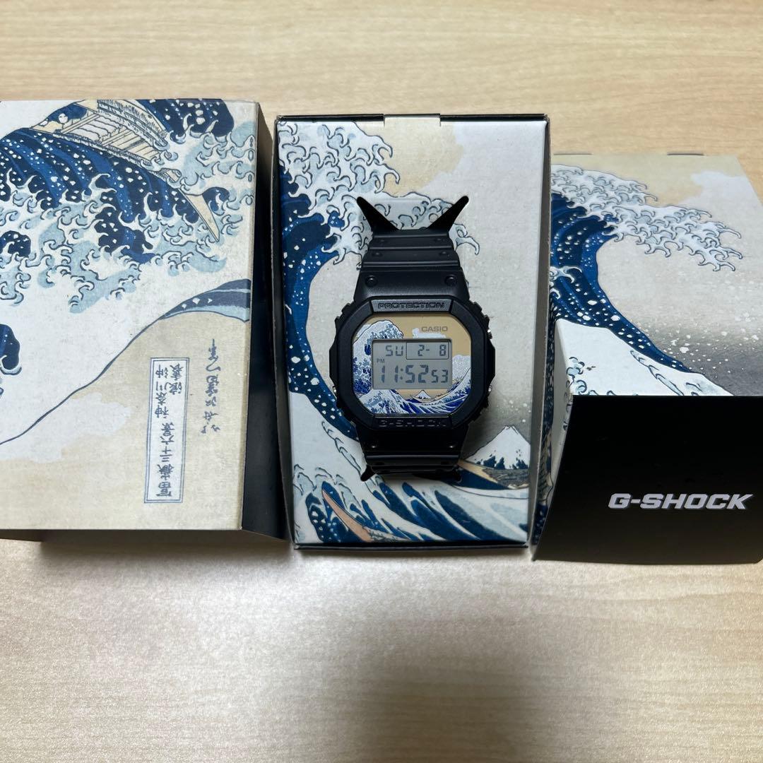 高*腐様 G-SHOCK 葛飾北斎 DW-5600KHG24-1JR カシオ