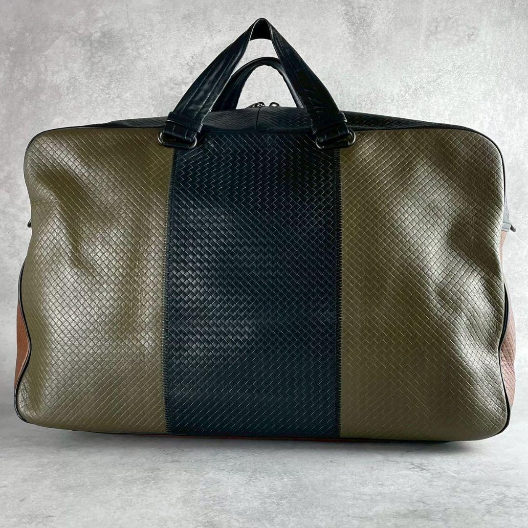 極美品！ボッテガヴェネタ イントレチャートミニボストン 2wayショルダーバッグ