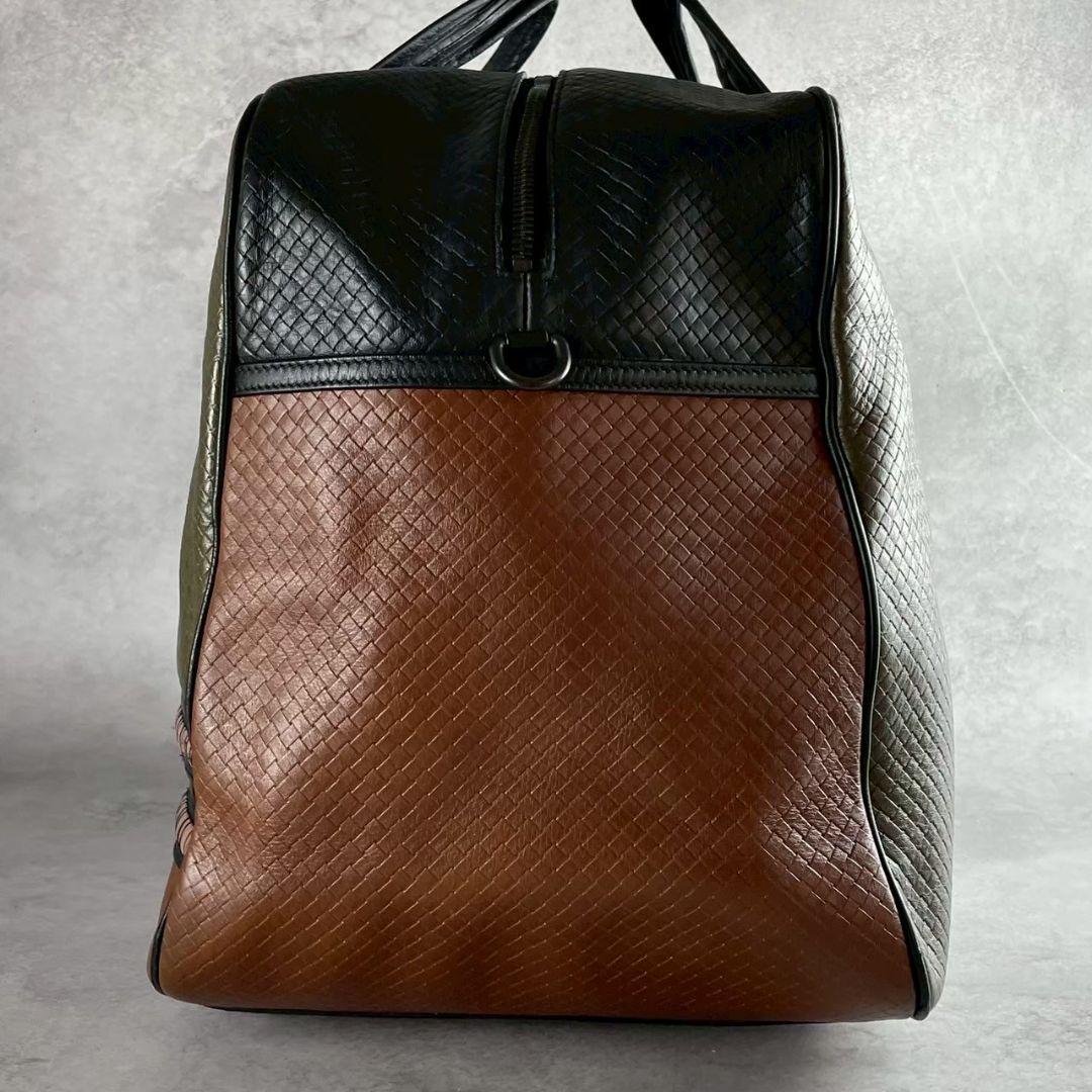 極美品！ボッテガヴェネタ イントレチャートミニボストン 2wayショルダーバッグ