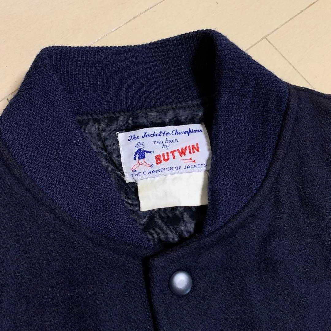 希少 BUTWIN バトウィン ヤンキース ビンテージ スタジャン 程度良好