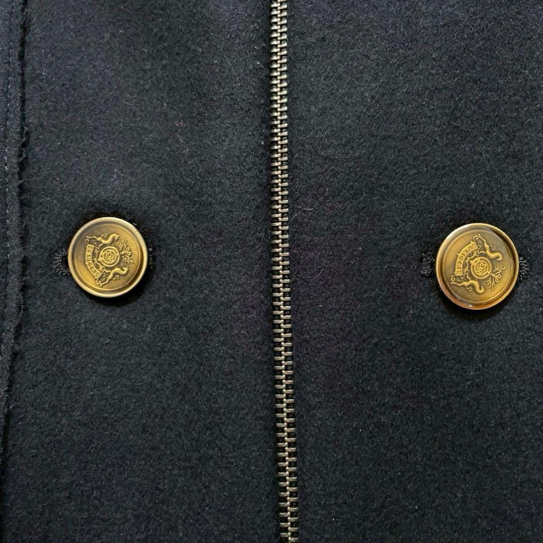 【だう】PPFM　金ボタン ナポレオンジャケット y2k ブラック S
