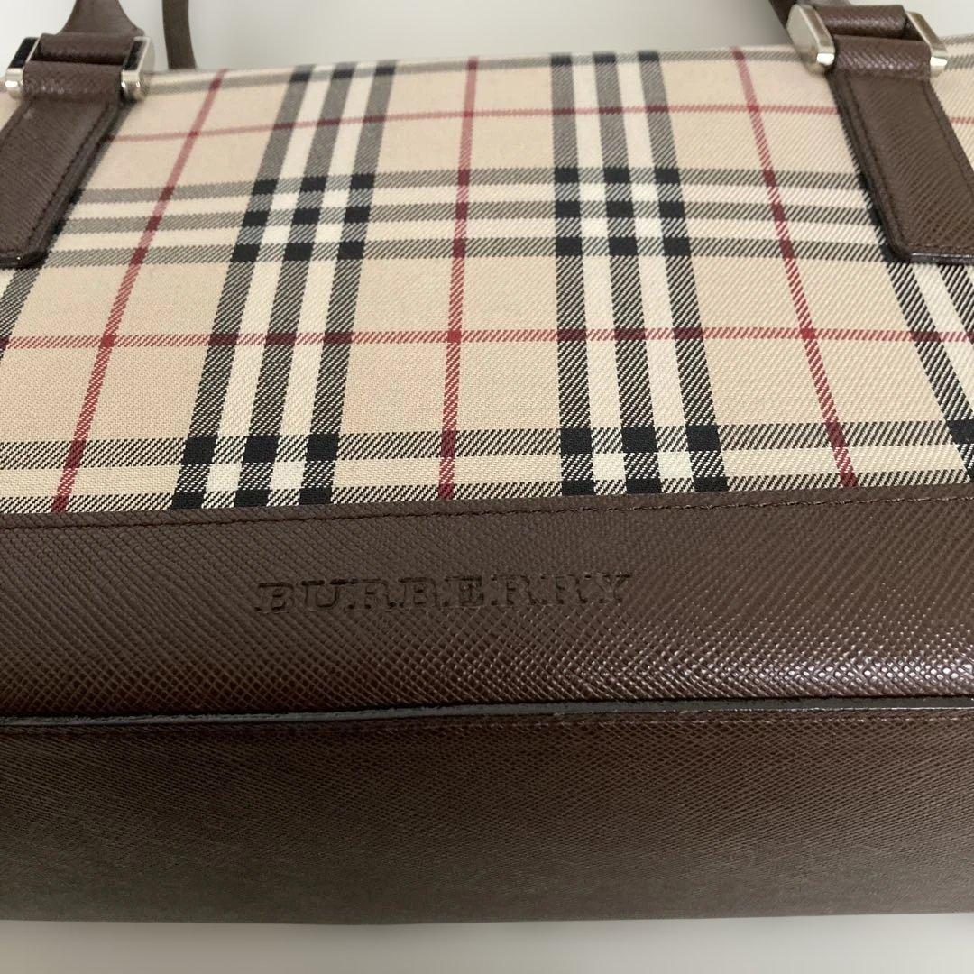 【Burberry】バーバリー ハンドバッグ ノバチェック