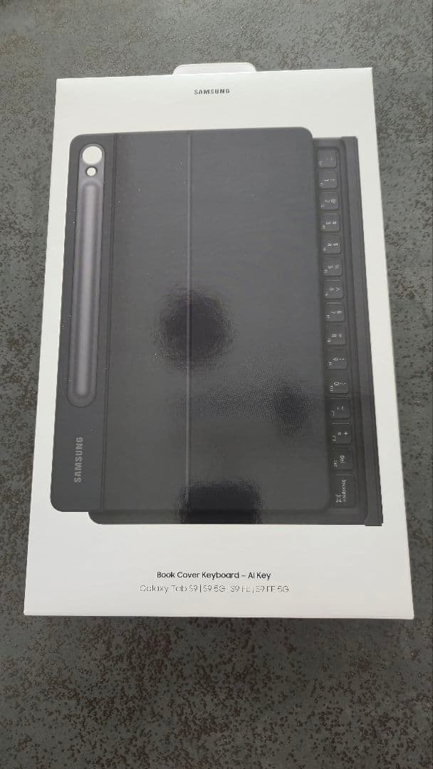 【美品】Galaxy tab S10 FE　キーボード&フィルム　フルセット