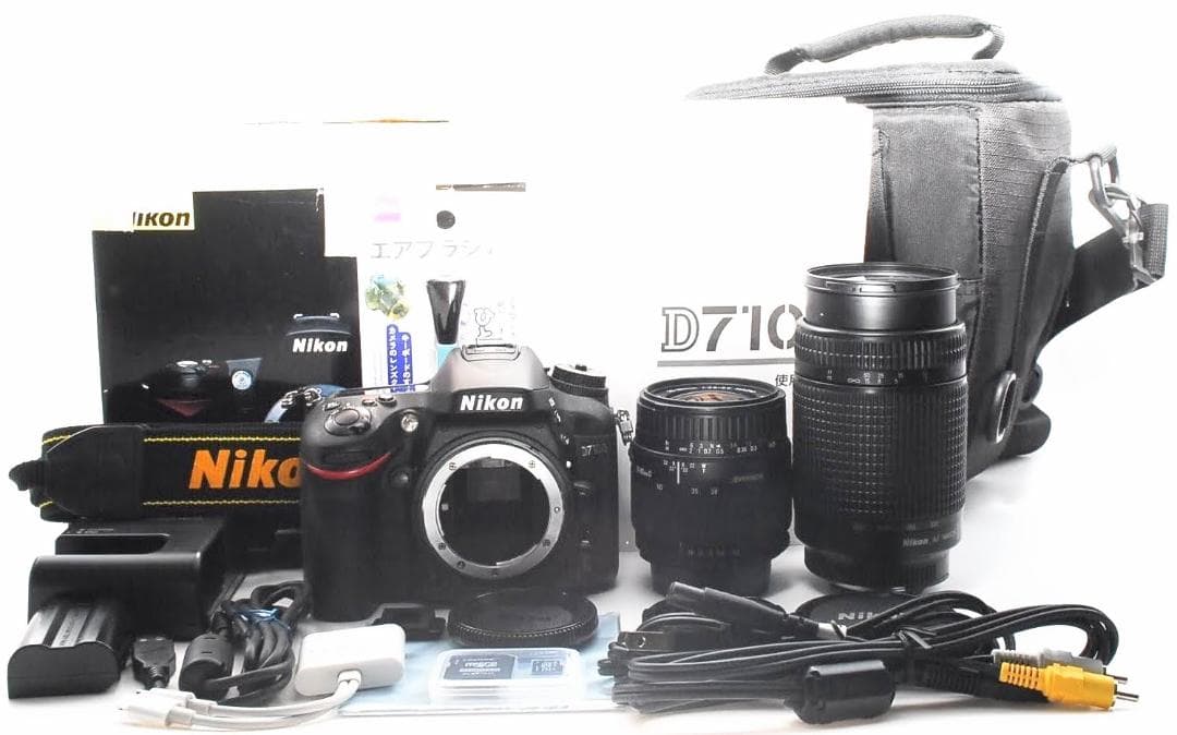 【美品】Nikon D7100✨一眼レフカメラ スマホ転送 ショット数2300枚
