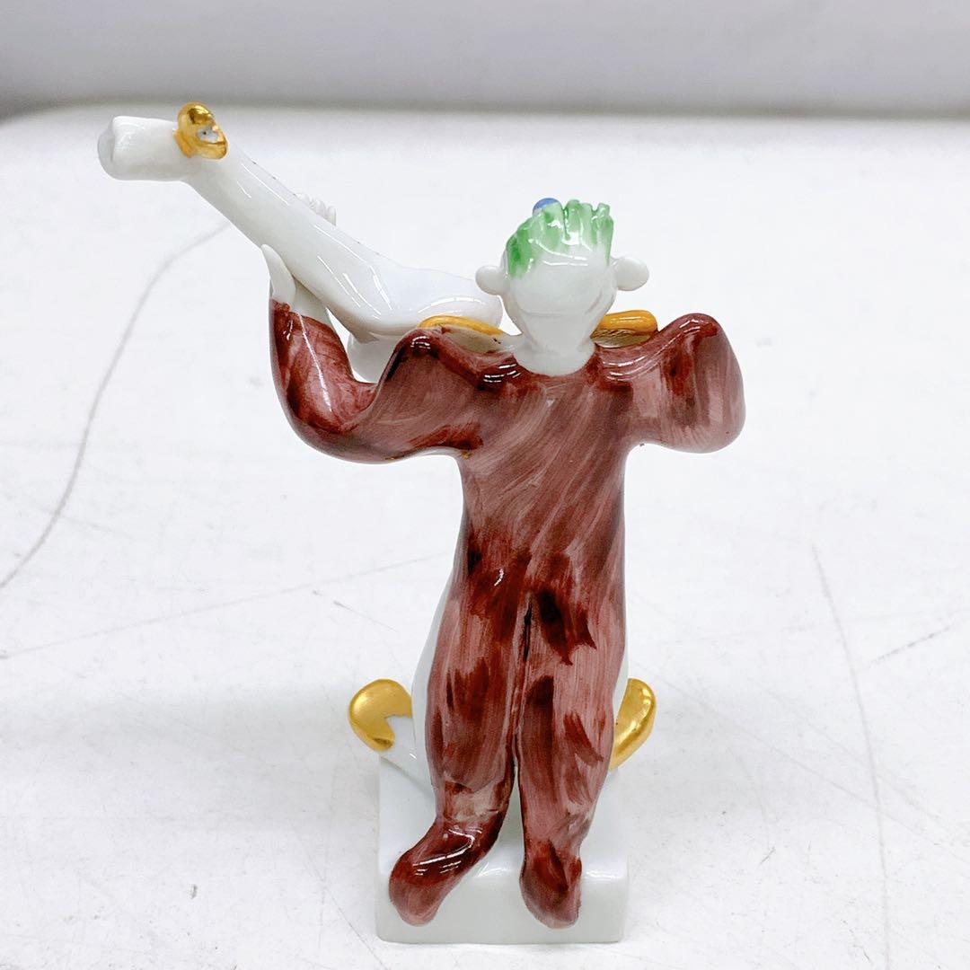 6AAM8 極美品 マイセン マイセン人形　60658 クラウン ギター ピエロ