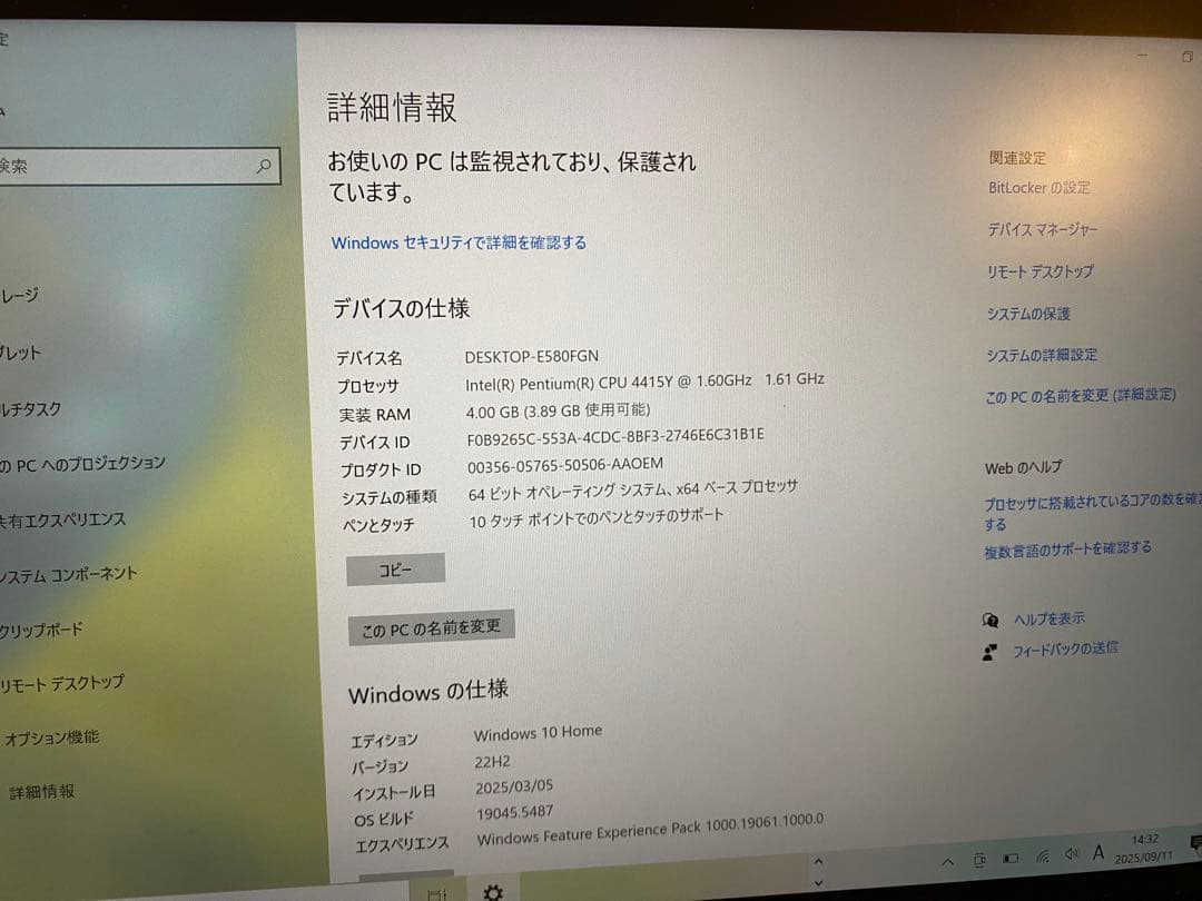 Surface Go Model:1824 64GB surfaceペン付