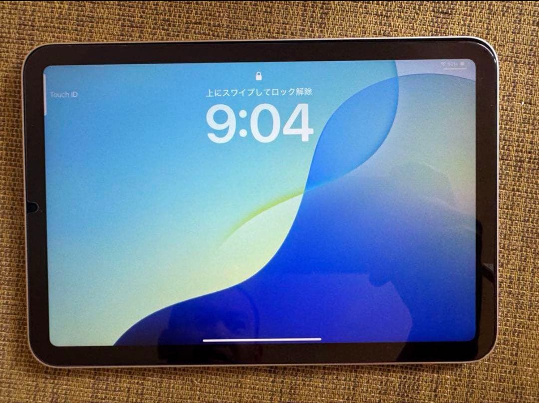 iPad mini 6 WiFiモデル 256GB 美品　フィルムカバー付き