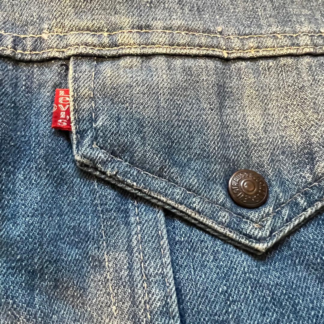 Levi's ボア襟 デニムジャケット 70605 70s