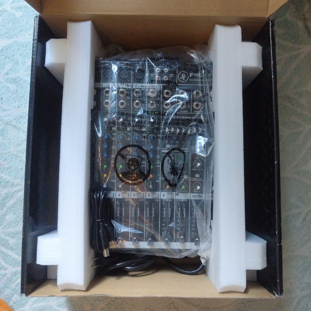 マッキー　ProFX8v2 8チャンネルミキサー USB接続