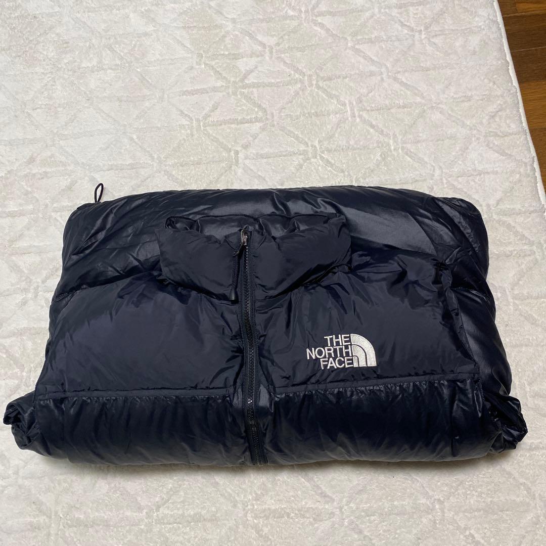 ノースフェイスベスト黒700