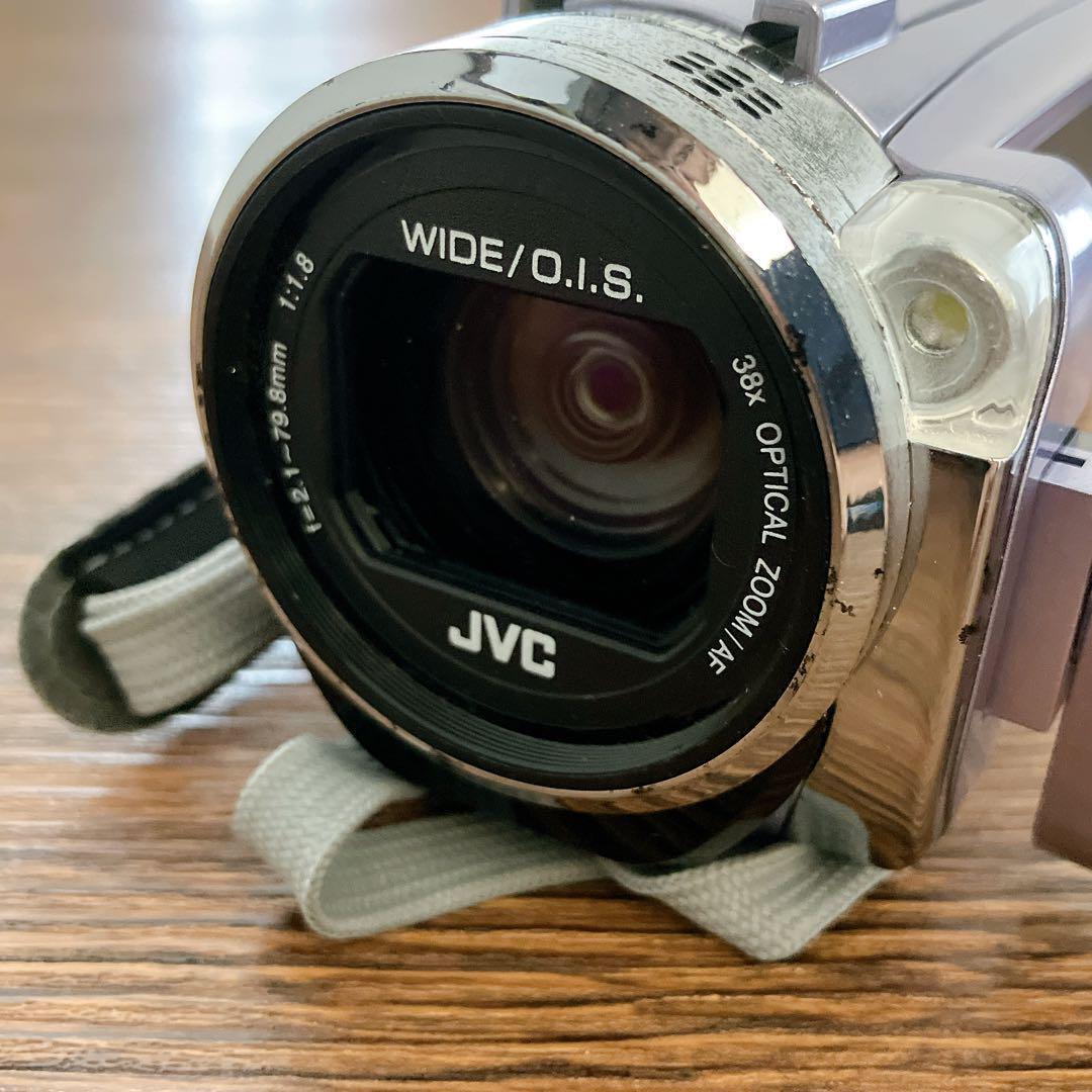 JVC Everio GZ-E765-V デジタルビデオカメラ　動作品　PC転送