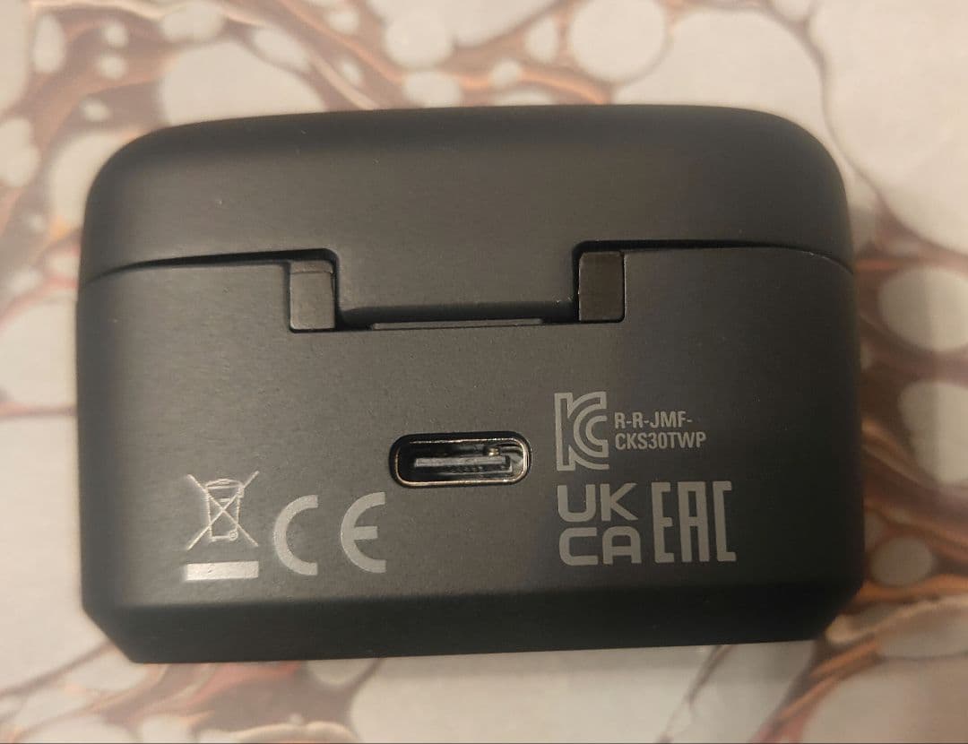 オーディオテクニカ ATH-CKS30TW+ BK ノイズキャンセリング 黒