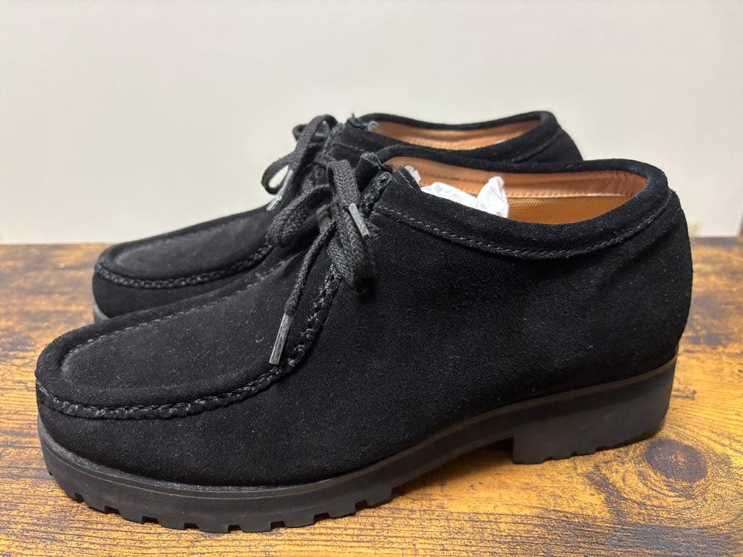 SHIUN Sサイズ　スウェードレザーモカシンシューズ