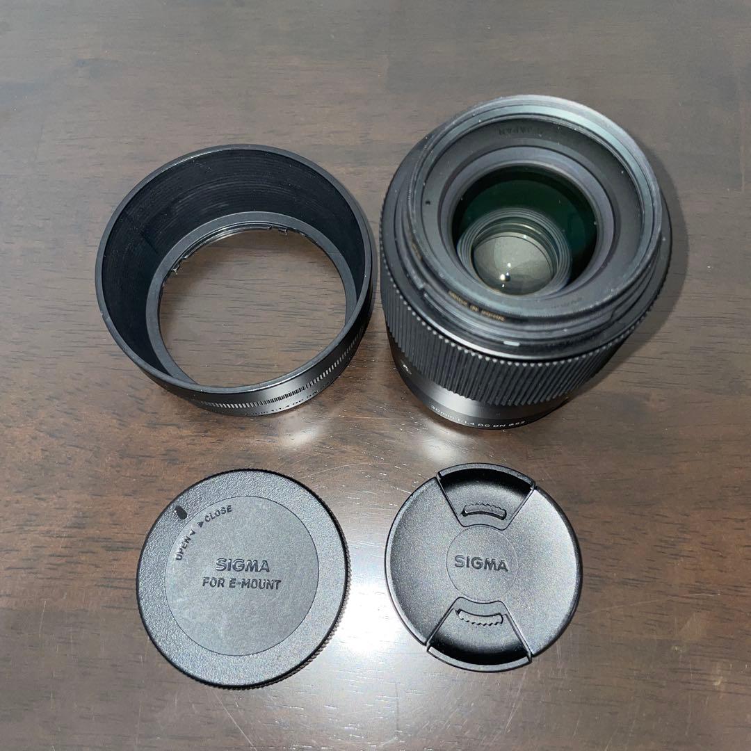 SIGMA 30mm F1.4 DC DN 単焦点レンズ　Eマウント