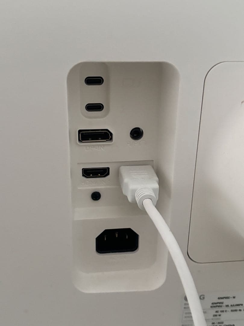 え*ゃ様 LG40WP95C-W 約40型 曲面ウルトラワイドディスプレイ｜使用