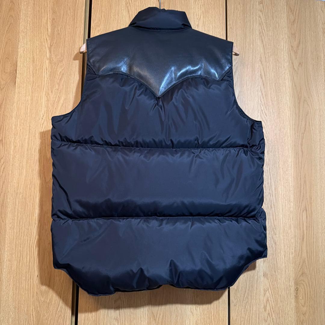 ロッキーマウンテン　ダウンベスト ブラック 40