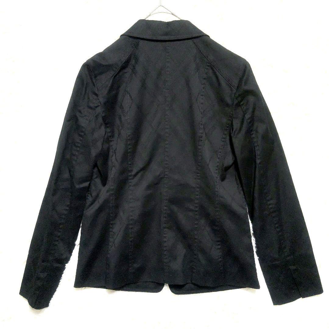 バーバリーロンドン　スーツ　セットアップ　スカート　チェック　1ボタン　40