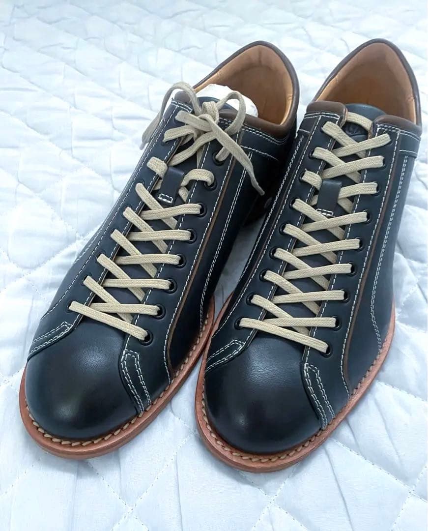 REGAL レザー カジュアルシューズNAVY