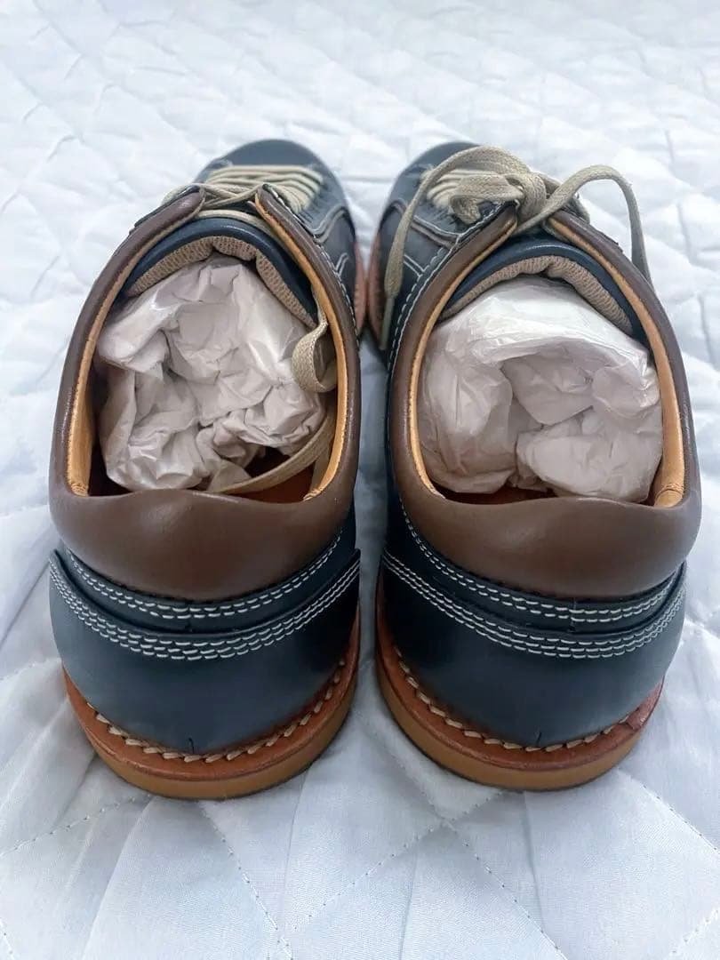 REGAL レザー カジュアルシューズNAVY