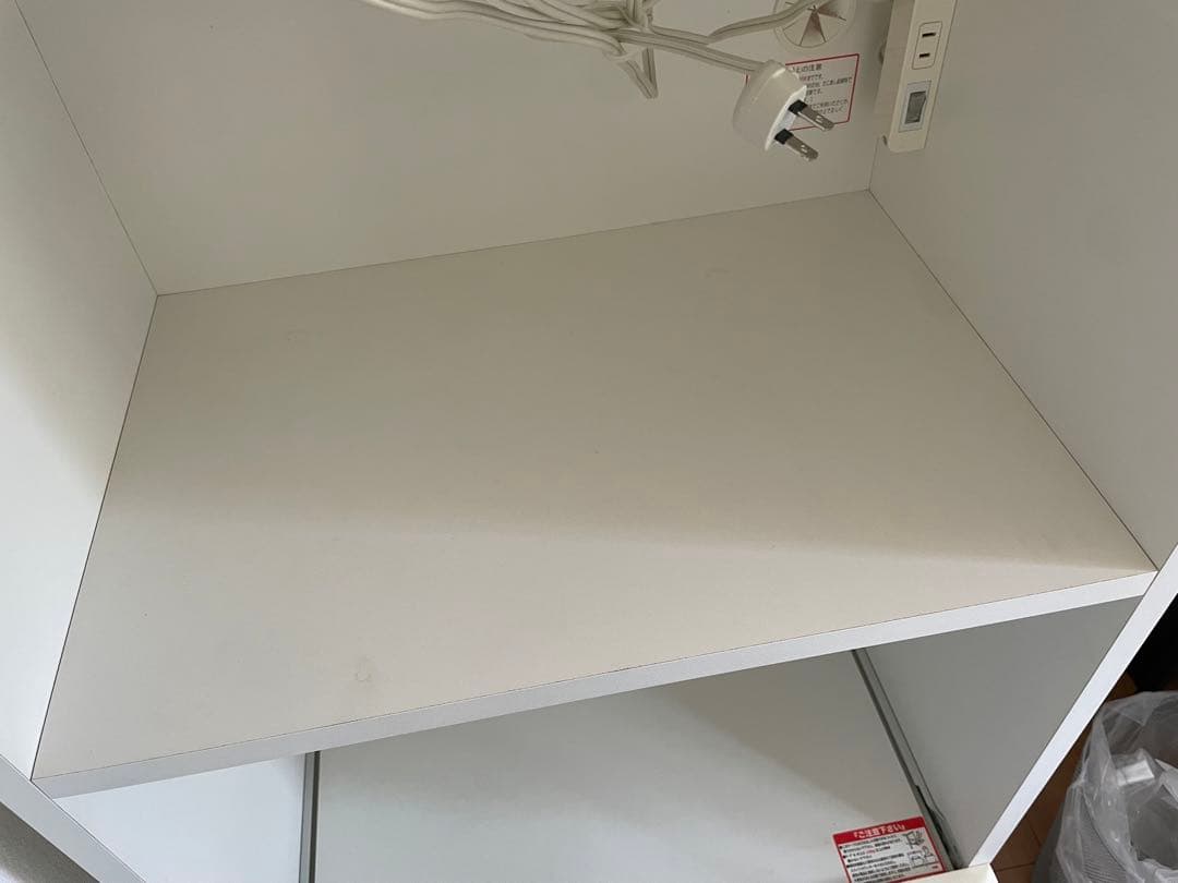 値下げ　ニトリ　レンジボート　ホワイト