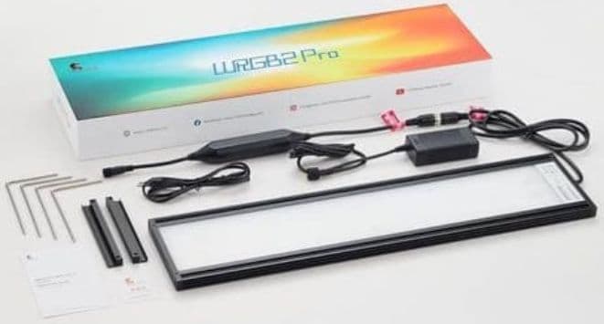 美品Chihiros LED WRGBII PRO 60＋シェード＋吊り下げ金具