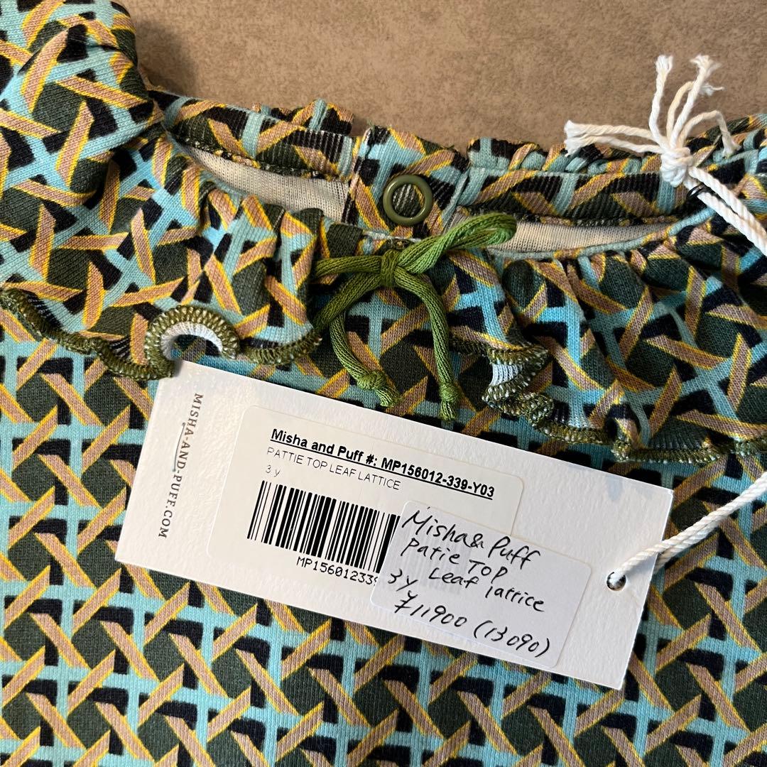 【新品未使用タグ付き】Misha & Puff 長袖シャツ 3y