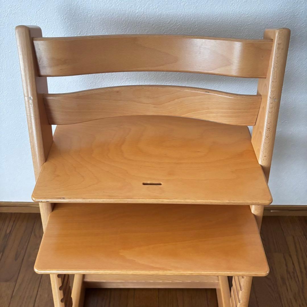 ストッケ　トリップ トラップ　ベビーチェア+ベビーセット+トレイ　S/N.6