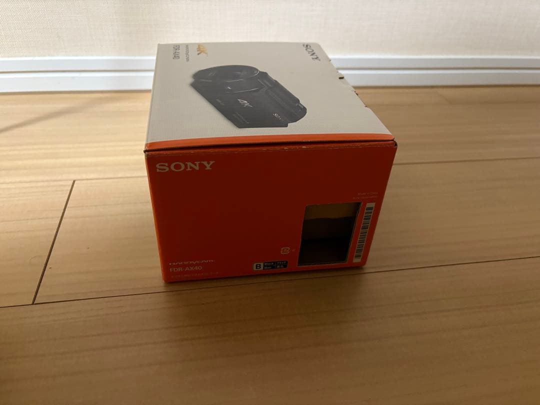 【訳あり】FDR-AX40 4K ビデオカメラ本体と付属品　　※ピンボケ不良