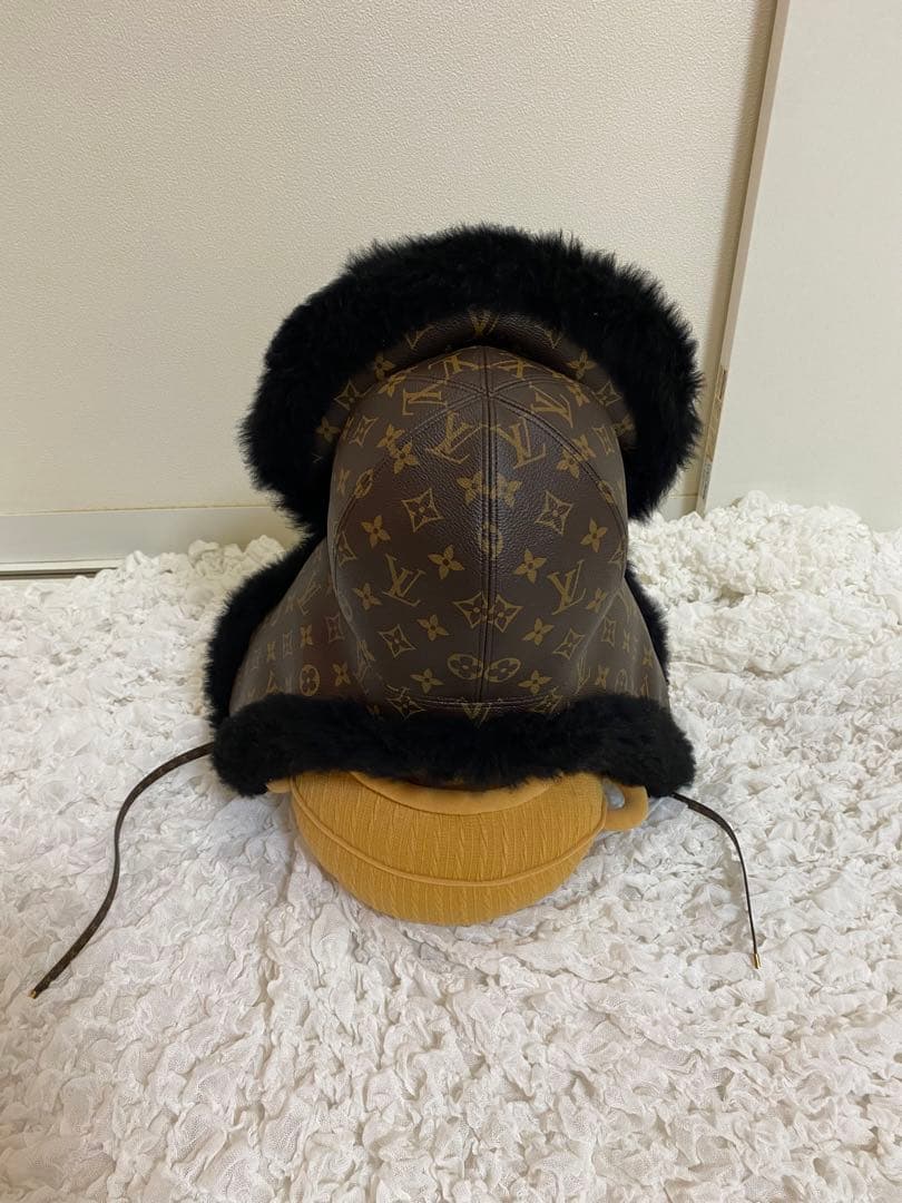 LOUIS VUITTON ルイヴィトン エスキモーハット 帽子 モノグラム