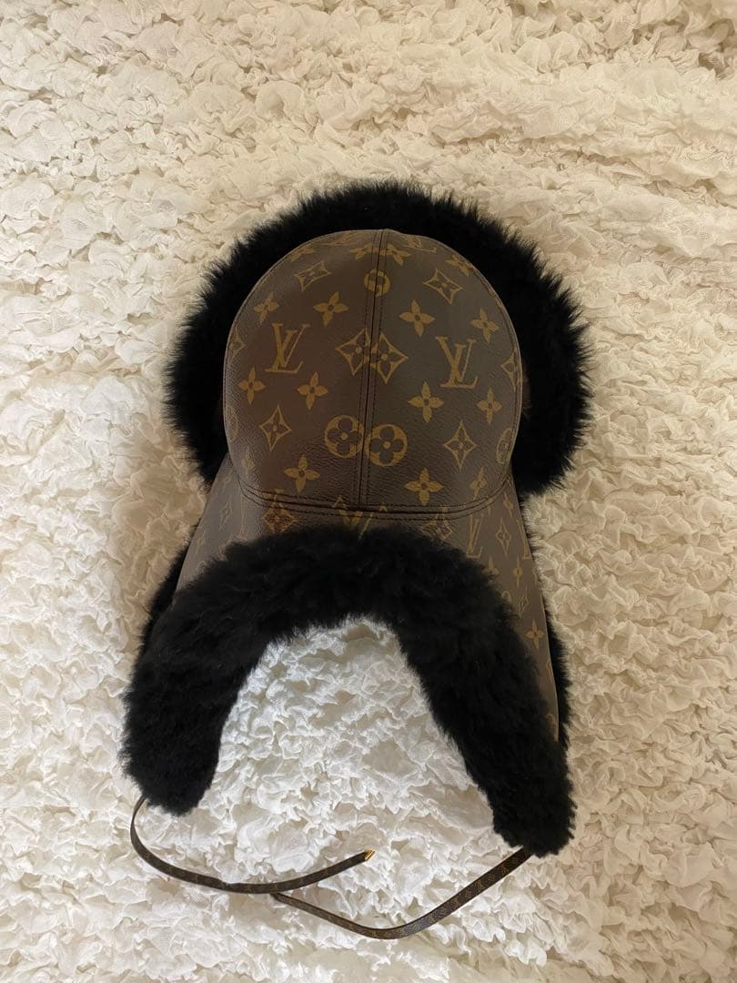 LOUIS VUITTON ルイヴィトン エスキモーハット 帽子 モノグラム