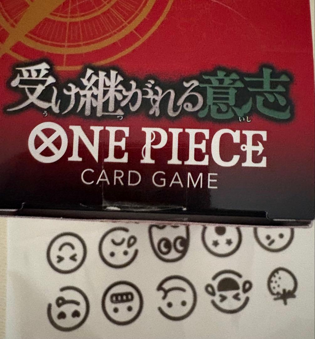 受け継がれる意志　テープカット　1box ワンピースカードゲーム　ワンピース