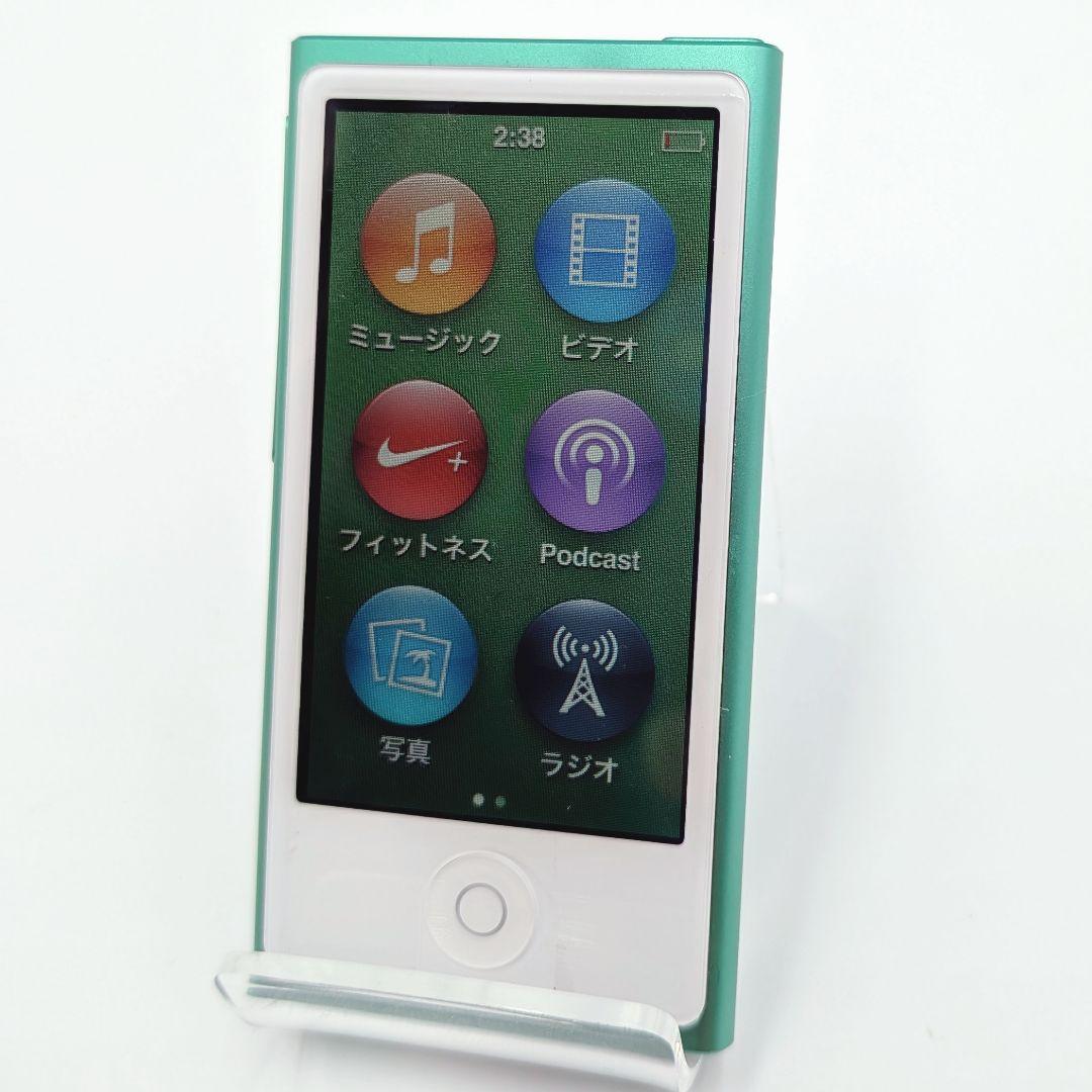 Apple iPod nano 第7世代 16GB グリーン 極美品