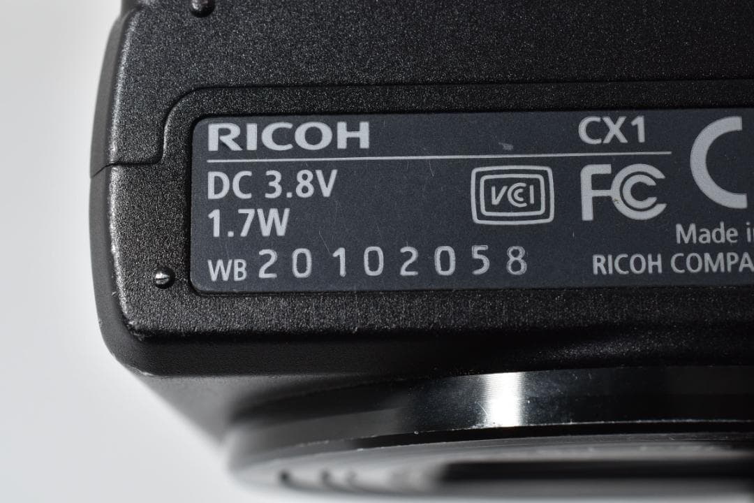 リコーRICOH CX1 ブラック コンデジ デジタルカメラ