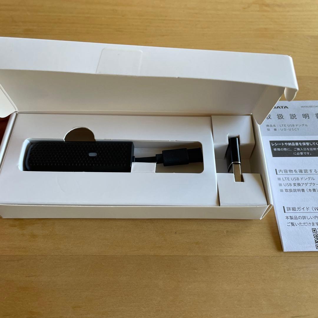 I-O DATA LTE USBドングル UD-USC1