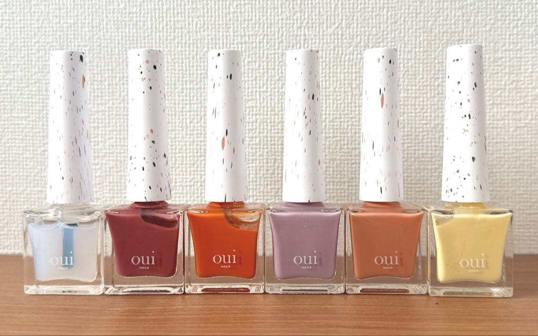 ouiネイルズ◆ピールオフマニキュア6本セット