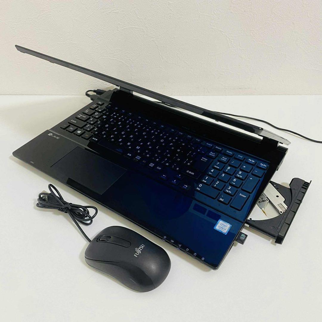 Y887 NECノートパソコンSSD高速第7世代 Windows11オフィス付き