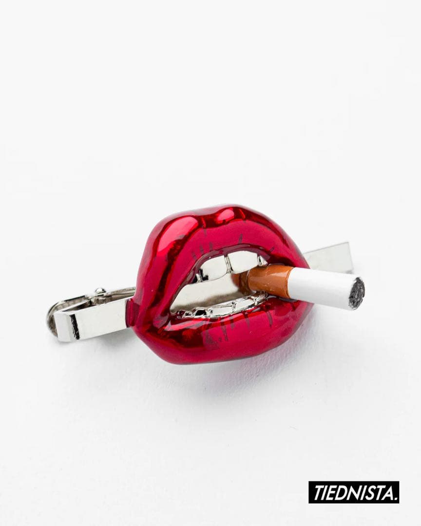 Z*N様 TIEDNISTA. 唇デザイン ネクタイピン リップシガー タイピン