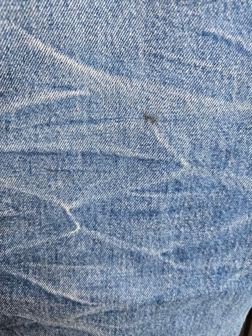 【一軍・鬼ヒゲ】93年 USA製 Levi's501 W34 バキバキ ハチノス